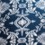 Navy With White Pattern Caftan
