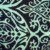 Black With Green Pattern