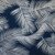 Navy With White Fern Pattern
