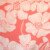 Coral With White Floral Long Jumpsuit